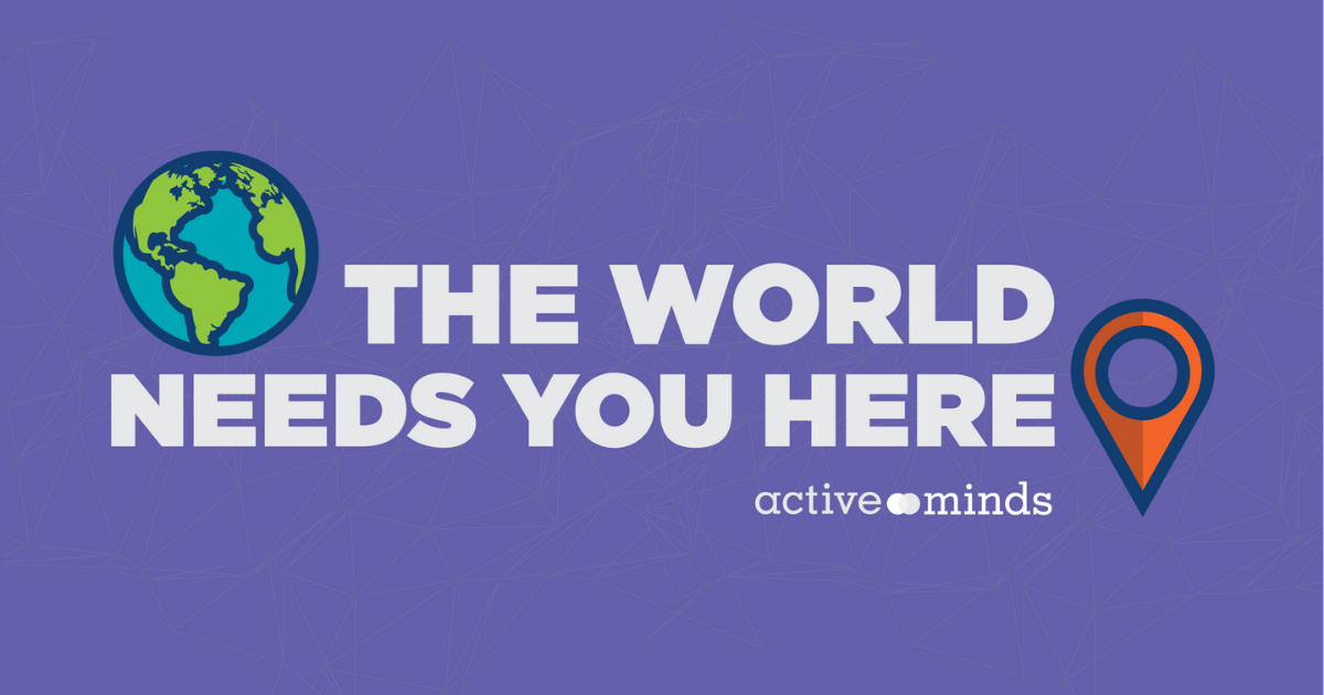 The World Needs You Here Active Minds 