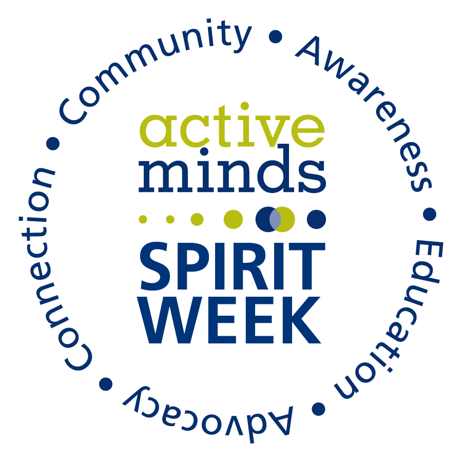 Active Minds Spirit Week - Join us October 17 – 21, 2022