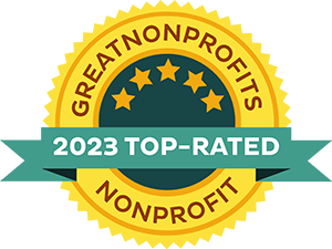 Great Nonprofits Badge for 2023 Top-Rated Nonprofit