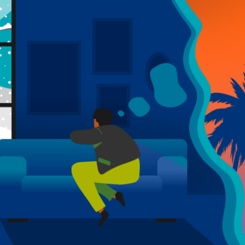 winter blues blog social banner