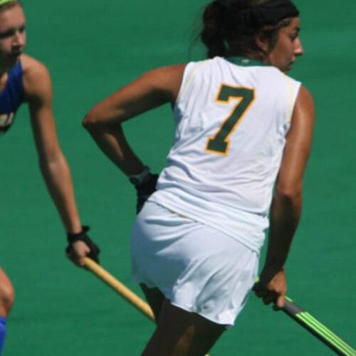 Teal Background White Logo