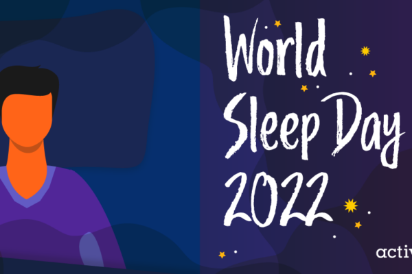 Graphic with person and stars; text reads 