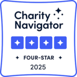 Active Minds Four-Star Badge from Charity Navigator for 2025