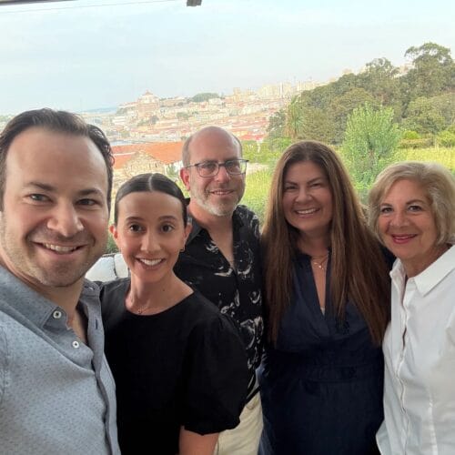 Group photo of the Feld & Friedson families